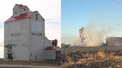'Corner Gas' grain elevator destroyed in fire