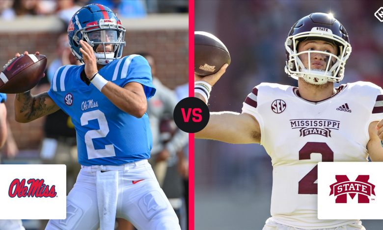 Today, Ole Miss vs.  Mississippi St.  On which channel is it broadcast?  Time, TV schedule for the 2021 Egg Bowl rival game