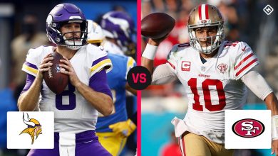 Channel 49ers vs.  What channel is Vikings today?  Time, TV schedule for NFL week 12 game