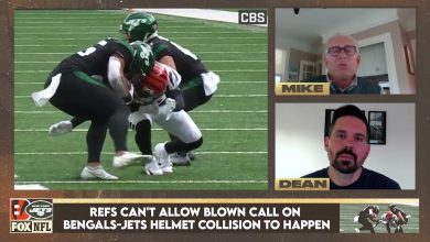 Mike Pereira and Dean Blandino both agree the helmet-to-helmet call in Jets-Bengals was bad