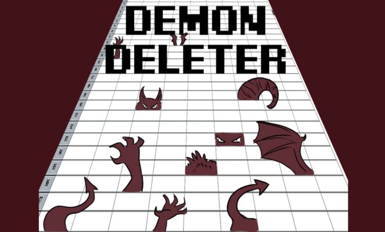 Demon Deleter is a game in a spreadsheet