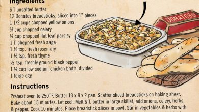 Breadstick Stuffing Recipes