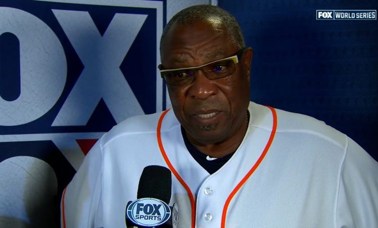 'I'm a guy that perseveres' - Dusty Baker speaks after World Series loss