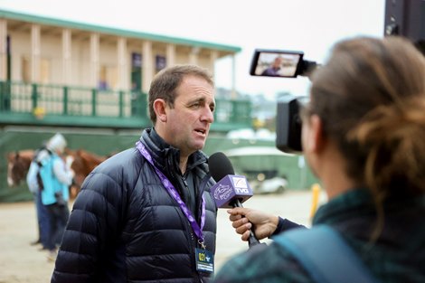 Appleby Focused on Races, Not Scene, at Breeders' Cup