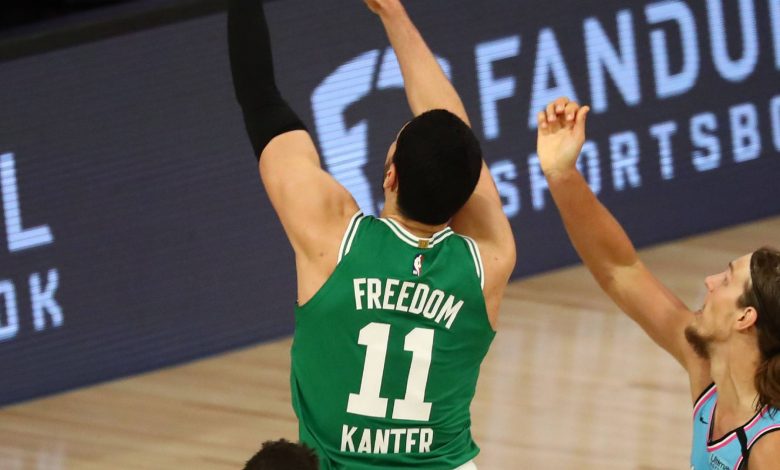 Why did Celtics center Enes Kanter change its name to Enes Kanter Freedom
