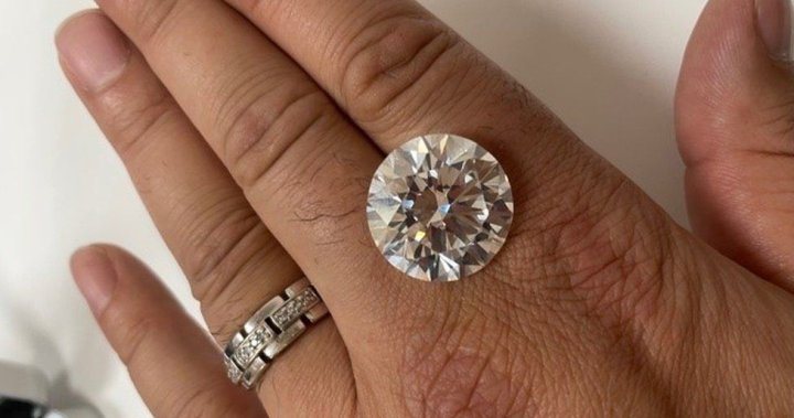 ‘Huge shock’: Woman almost tosses massive flea market diamond - National
