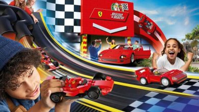 Toy Race Car Attractions : Ferrari “Build and Race