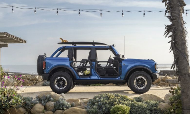 Ford Bronco reportedly getting dealer-fitted tubular doors