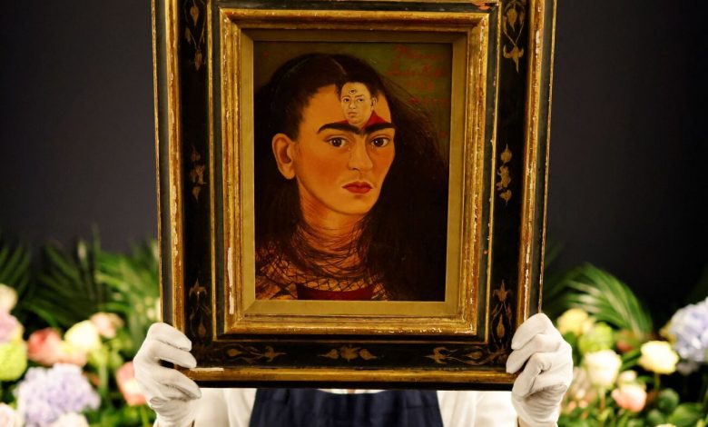 Frida Kahlo's self-portrait breaks records at auction: NPR