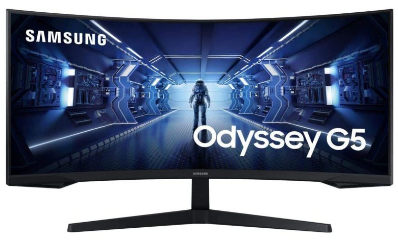 Samsung Odyssey G5 monitor only $250