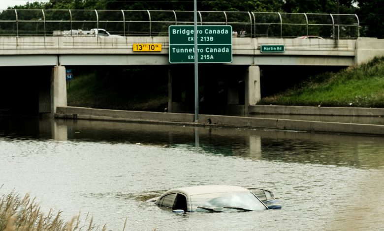 Cơ sở hạ tầng cũ kỹ của Detroit đang bị ngập lụt: NPR