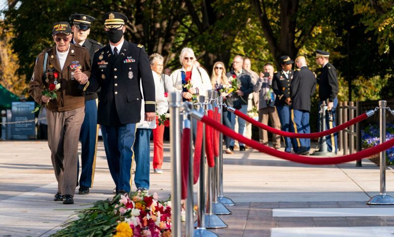 Tomb Of The Unknown Soldier briefly opens to visitors ahead of its centennial : NPR