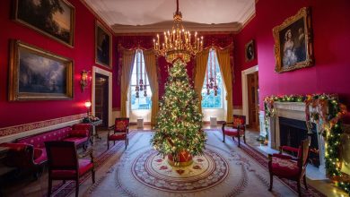 See how the Girls decorate their first White House Christmas: NPR