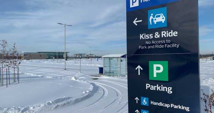New south Edmonton park and ride seeing one quarter of expected ridership - Edmonton
