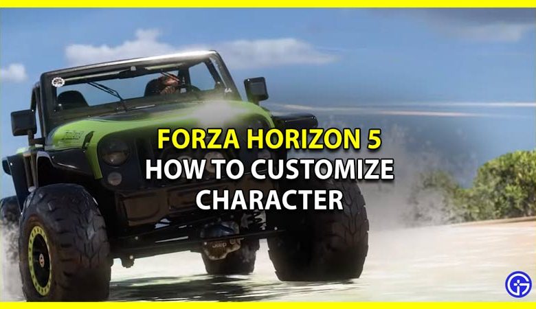 Forza Horizon 5 How To Customize Your Character