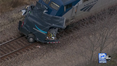 Amtrak train hits Amazon delivery truck in Jefferson County