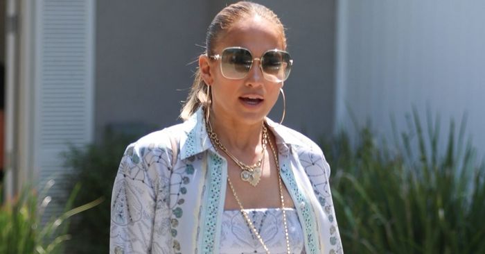 J.Lo just taught us how to style bras for fall