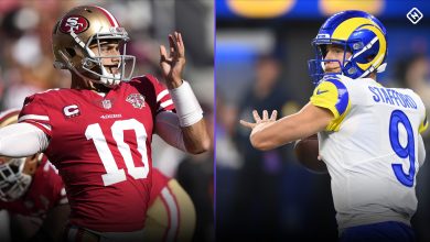 What time is tonight's NFL game?  TV schedule, channel for 49ers vs.  Rams in Week 10