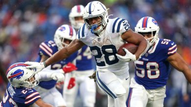Colts' Jonathan Taylor runs across the Bills: 5 crazy stats from his 5-TD play in Buffalo