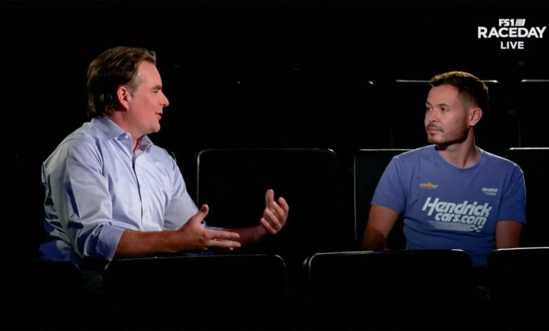 Jeff Gordon talks with Kyle Larson about successful 2021 season