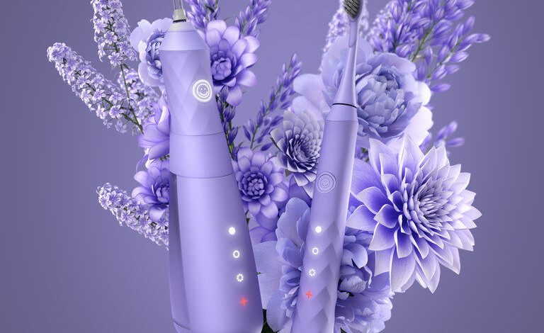 Limited-Edition Lavender Toothbrushes