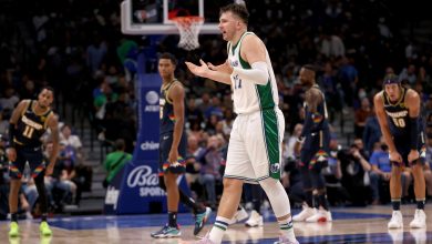 Luka Doncic Injury Update: Mavericks superstar leaves Nuggets match late with ankle injury