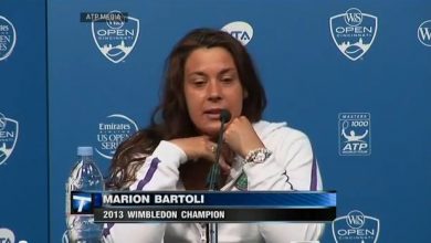 Marion Bartoli Retires Two Months After Wimbledon Title, Cries [VIDEO]; Jo-Wilfried Tsonga Withdraws From U.S. Open	Due To Knee Injury : TENNIS : Sports World News