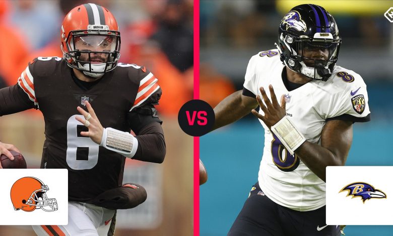 Odds Browns vs.  Ravens, predictions, betting trends for NFL's 'Sunday Night Football'