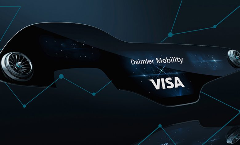 Mercedes-Benz teams up with Visa to make easy in-car payments
