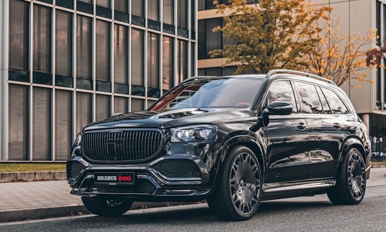 Brabus makes the Mercedes-Maybach GLS600 into an 800-hp mobile office