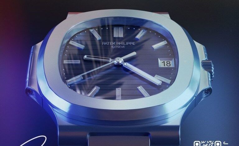 Next-Gen NFT Watches : Nautilus timepiece