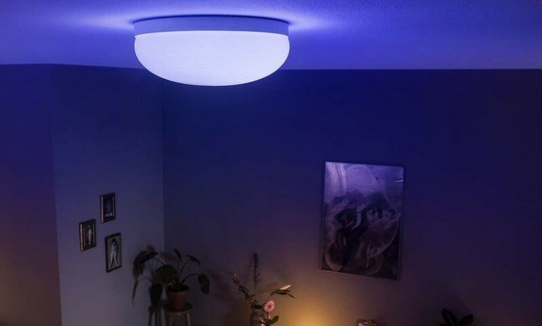 Connected Color-Changing Ceiling Lights