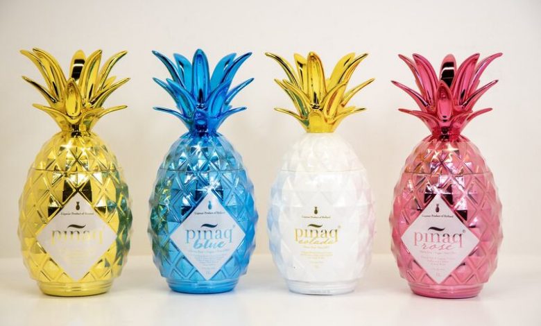 Ultra-Smooth Pineapple Liqueurs