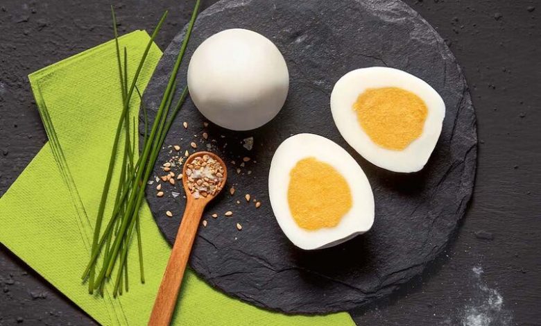 Plant-Based Hard-Boiled Eggs