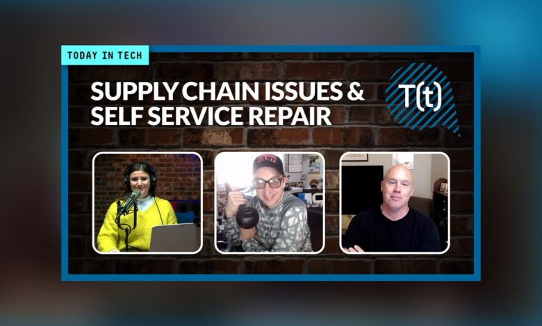 Podcast: Supply chain issues affecting technology purchases;  Apple Launches Its Self-Service Program