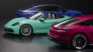 Porsche expands model paint program with new colors