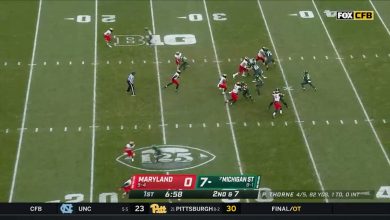Payton Thorne launches a 29-yard dot to Jayden Reed, extends Michigan State