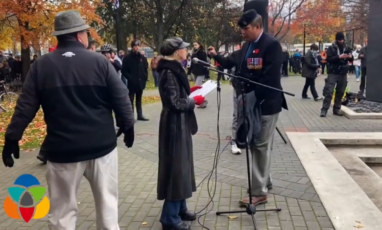 Pandemic protests on Remembrance Day in B.C. 'distract from the sacrifice of our veterans,' Legion says