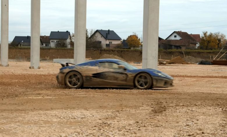 Rimac Nevera took a dirty drive before meeting the producer
