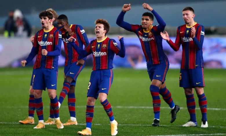 Riqui Puig Converts Decisive Penalty Over Real Sociedad as Barcelona Advances To Super Cup Finale : SOCCER : Sports World News