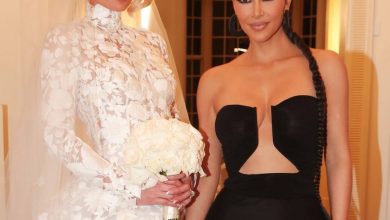 How Kim Kardashian Played a Part in Paris Hilton's Wedding Day