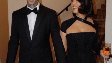 Kourtney Kardashian, Travis Barker Get Naughty at Simon Huck's Wedding