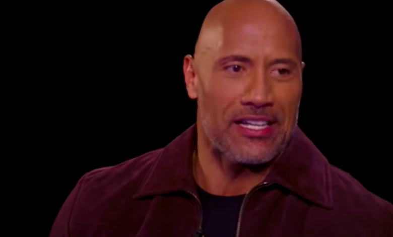 Dwayne 'The Rock' Johnson explains why he walked away in a water bottle