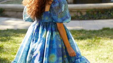 Van Gogh-Inspired Dresses