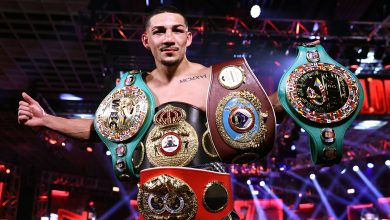 Teofimo Lopez's last five fights, opponents, boxing records, results