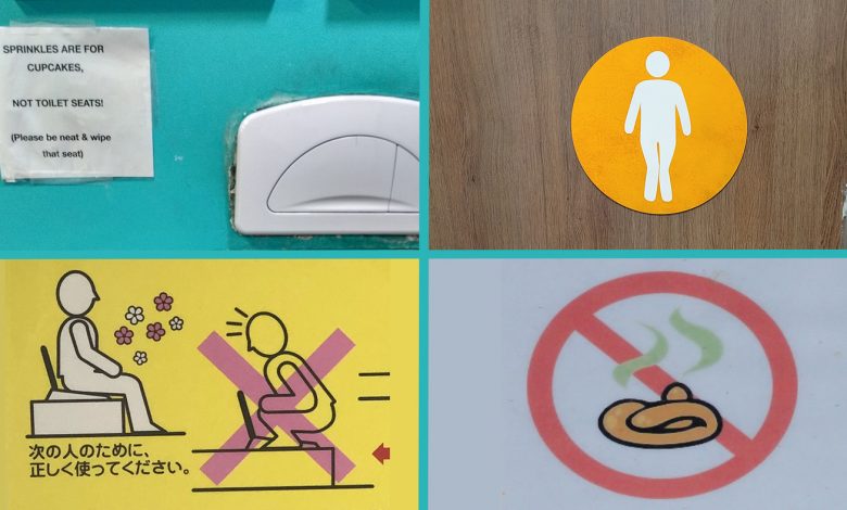 It's World Toilet Day!  Time for quirky signs (thanks, readers)...and serious talk