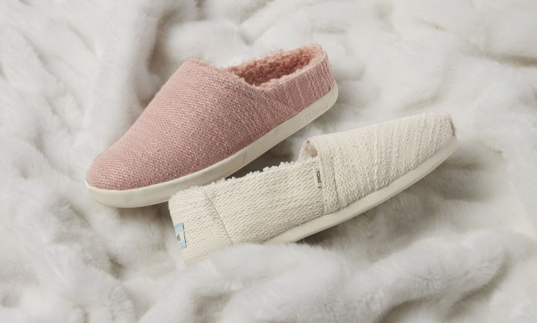 Toms and West Elm collaborated to create a cozy slipper collection | CNN