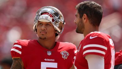 Why didn't Trey Lance start?  The 49ers' commitment to Jimmy Garoppolo makes the QB situation a mess
