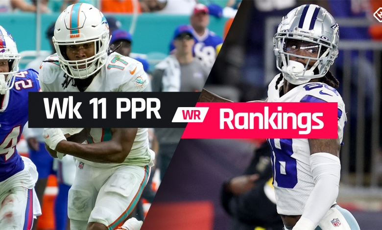 Fantasy WR PPR Leaderboard Week 11: Who Started, Sitting In Front Of The Wide Lens In Fantasy Football