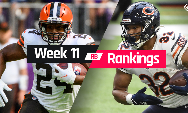 Fantasy RB Leaderboard Week 11: Who to start, sit back and run again in fantasy football
